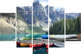 Tablou - Moraine Lake (150x105 cm)