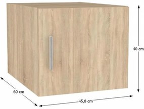 Suprastructură pentru dulap Izetta Typ 6 (stejar sonoma). 794840