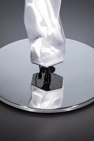 Lampadar LED design tehnico-decorativ realizat manual Hugo prisma