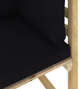 Canapea de gradina neagra, MAJKEN