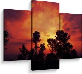 Tablou apus de soare (90x60 cm)