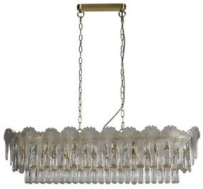 Candelabru oval cristal design lux decorativ Belle 8L