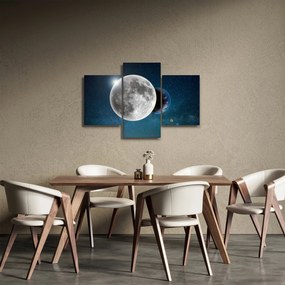 Tablou - Pământul în eclipsa de lună (90x60 cm)