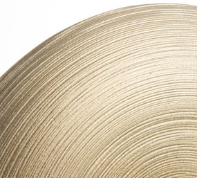 Orion Farfurie de servire din sticlă Golden,diametru 21 cm, diam. 21 cm