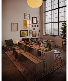 Scaun tip taburet în culoare naturală din lemn de pin Join-In – Karup Design