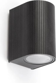 Aplica perete exterior IP64, 1xGU10 ESTELA negru