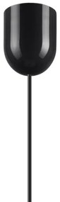 Pendul ULLE pe cablu, 1xE27/15W/230V, negru