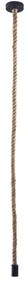 Pendul ROPE 1xE27/12W/230V