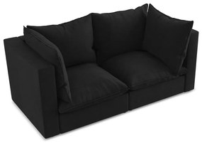 Canapea neagră 180 cm Manao – Makamii