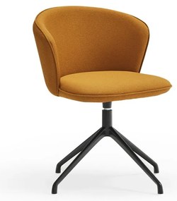 Set de scaune de sufragerie galben muștar 2 buc. tapițat Add – Teulat