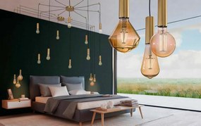 Lustra moderna cu 10 pendule de 3metri Ziko antique