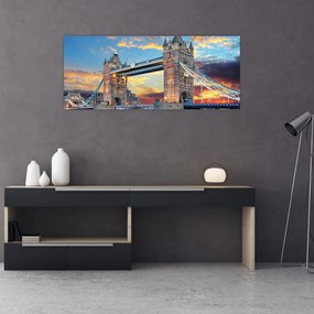 Tablou - Tower Bridge, Londra, Anglia (120x50 cm)