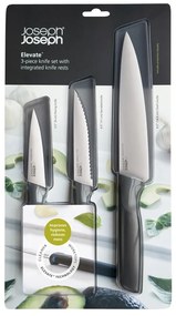 Set de cuțite din oțel inoxidabil 3 buc. Elevate – Joseph Joseph