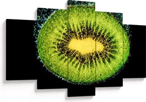 Tablou - detailu cu kiwi în apă (150x105 cm)