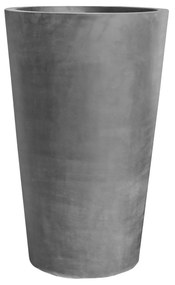 Ghiveci de flori Belle, culoare gri, mai multe dimensiuni - PotteryPots Mărime: L - v. 90 cm, ⌀ 60 cm
