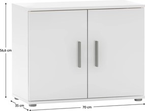 Extensie dulap, alb, SERVO TIP 3