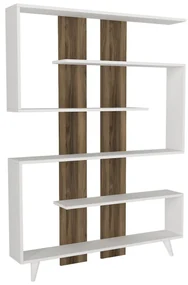 Biblioteca Rain White Walnut