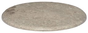 149197 vidaXL Blat de masă, gri, Ø60x2,5 cm, marmură