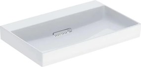 Lavoar pe mobilier Geberit One cu scurgere speciala 75 cm alb