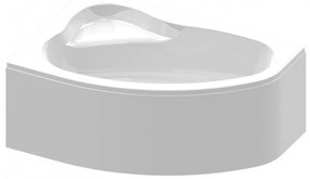 Front asimetric pentru cadă SIMPLA 95x145