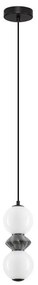 Pendul LED decorativ ceramic Gri, Alb, PALLINA
