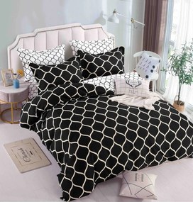 Lenjerie pat dublu, 6 Piese, Finet Premium