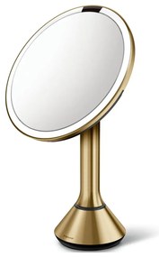 Oglindă cosmetică (5x) cu led/de mărire ø 20 cm Sensor – simplehuman
