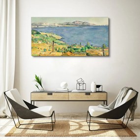 Tablou canvas Peisaj de apă de golf
