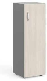 Dulap mediu Manager 39,9 x 42,2 x 119,5 cm, dreapta, salcâm deschis / gri