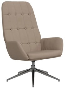 341249 vidaXL Scaun de relaxare, gri deschis, piele întoarsă ecologică