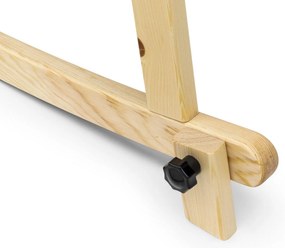 Pătuț balansoar bebeluș Kapato 1 (negru + natural) . 1093576