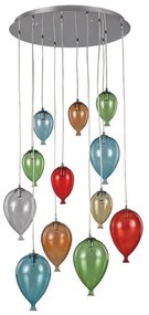 Lustra, Pendul modern diametru 60cm CLOWN SP12 COLOR 100951