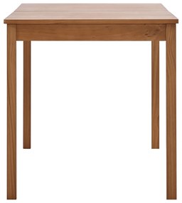 Set mobilier de bucatarie, 7 piese, maro miere, lemn de pin maro miere, 7