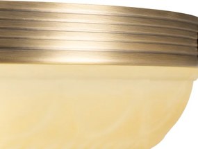 BRILAGI - Lustră pe tijă DAHLIA 3xE27/40W/230V Ø 37 cm, alamă