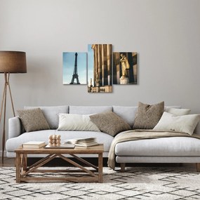 Tabou din piața Trocader, Paris (90x60 cm)