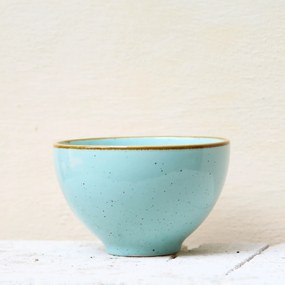 Bol Gardena din ceramica turcoaz 13 cm