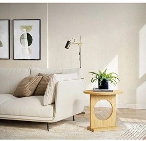 Măsuță de cafea cu aspect de lemn de stejar Woodman Bau