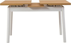 Masă de sufragerie Oliver Open Karina White