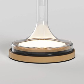 Veioza/Lampa de masa LED design modern Spirito auriu