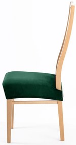 Restilo Husă elastică pentru scaun Sento verde închis, 40 x 40 + 5 cm