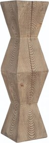 Statuie natur din lemn de pin Coloana Infinitului