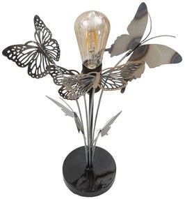 Lampa multicolora din metal, Soclu E27 Max 40W, ∅ 32 cm, Butterflies Mauro Ferretti