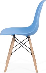 Scaune de plastic pentru bucatarie BUC 232P bleu