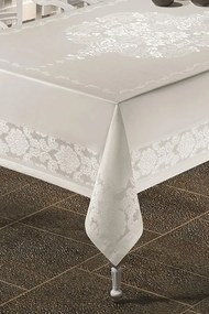 Fata de masa teflonata si impermeabila, 160x350 cm, Alb, Jumbo