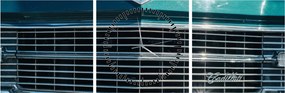 Tablou - Cadillac (cu ceas) (90x30 cm)