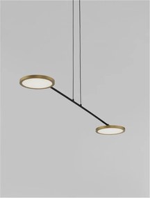 Lustra moderna dimabila cu 2 spoturi LED directionabile SCOPE