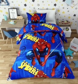 Lenjerie de pat copii bumbac Amazing Spiderman 2 /160x200 cm dimensiune standard