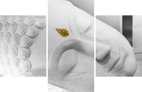 Tablou - Buddha alb (90x60 cm)