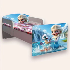 ELSA SI DRAGONUL cu manere Mic 2-6 ani Cu manere Cu  saltea