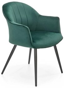 Scaun de bucătărie Zoey, verde închis